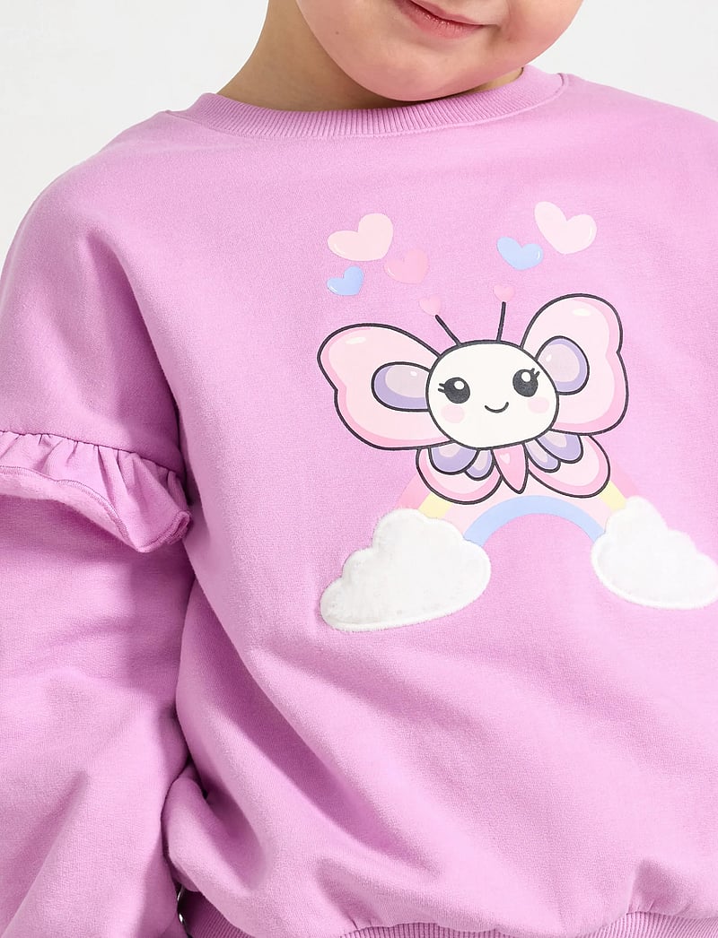 Lindex - Sweatshirt placement print - sweatshirts - light lilac - 4