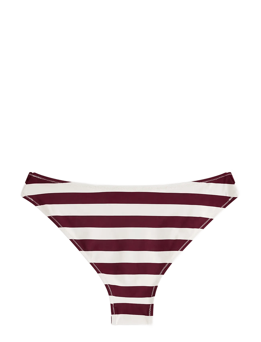 Lindex - Brazilian bikini bottom - brazilian bikinis - dark dusty red - 2