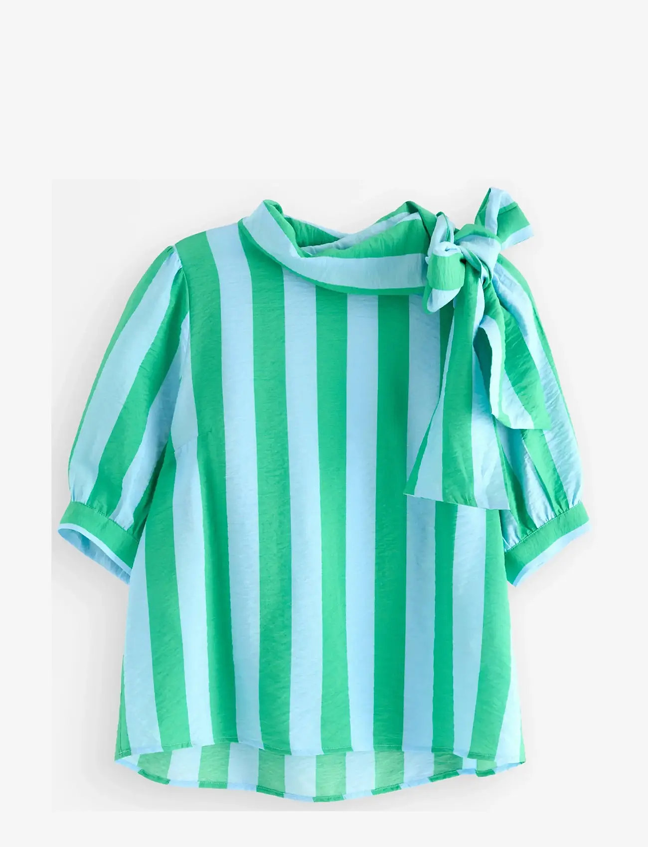 Lindex - Blouse Darcy - kurzämlige blusen - strong green - 1