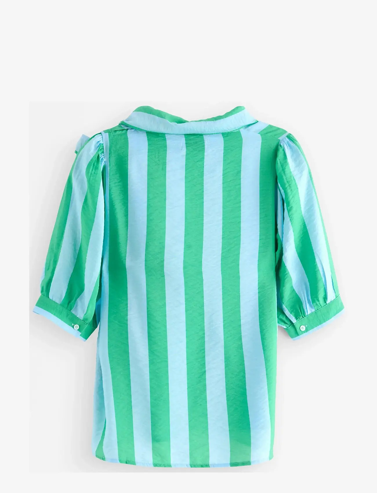 Lindex - Blouse Darcy - kurzämlige blusen - strong green - 2