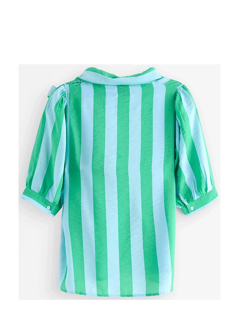 Lindex - Blouse Darcy - blouses à manches courtes - strong green - 2