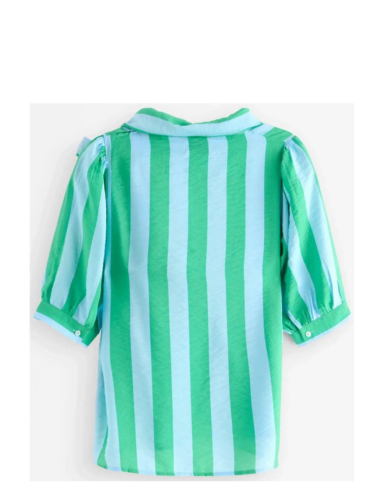 Lindex - Blouse Darcy - kortärmade blusar - strong green - 2