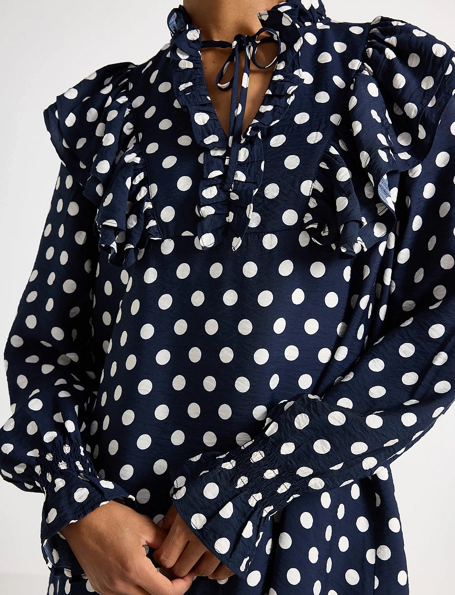 Lindex - Dress Winny - partykleider - dark navy - 4