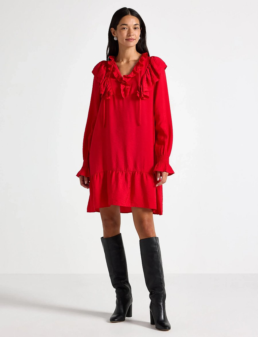 Lindex - Dress Winny - festkjoler - red - 0