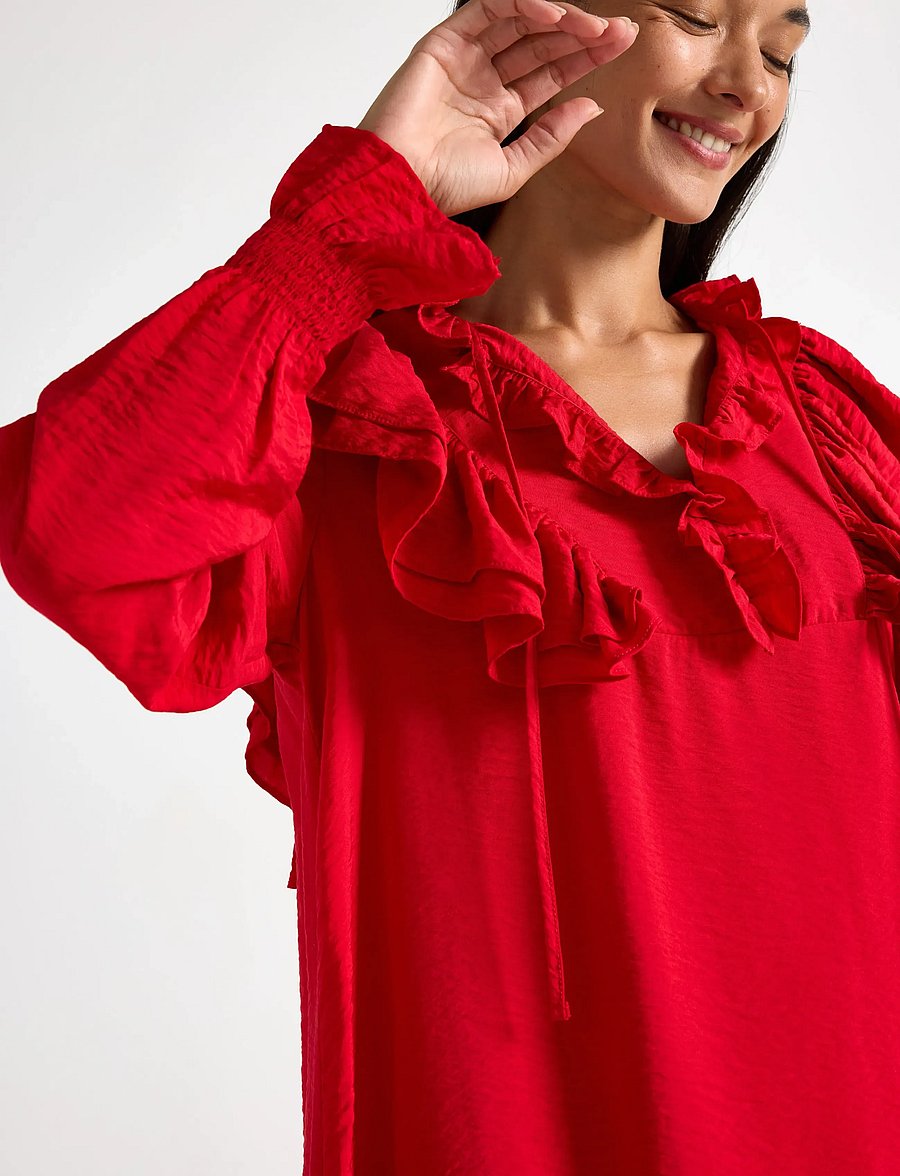 Lindex - Dress Winny - festkjoler - red - 4