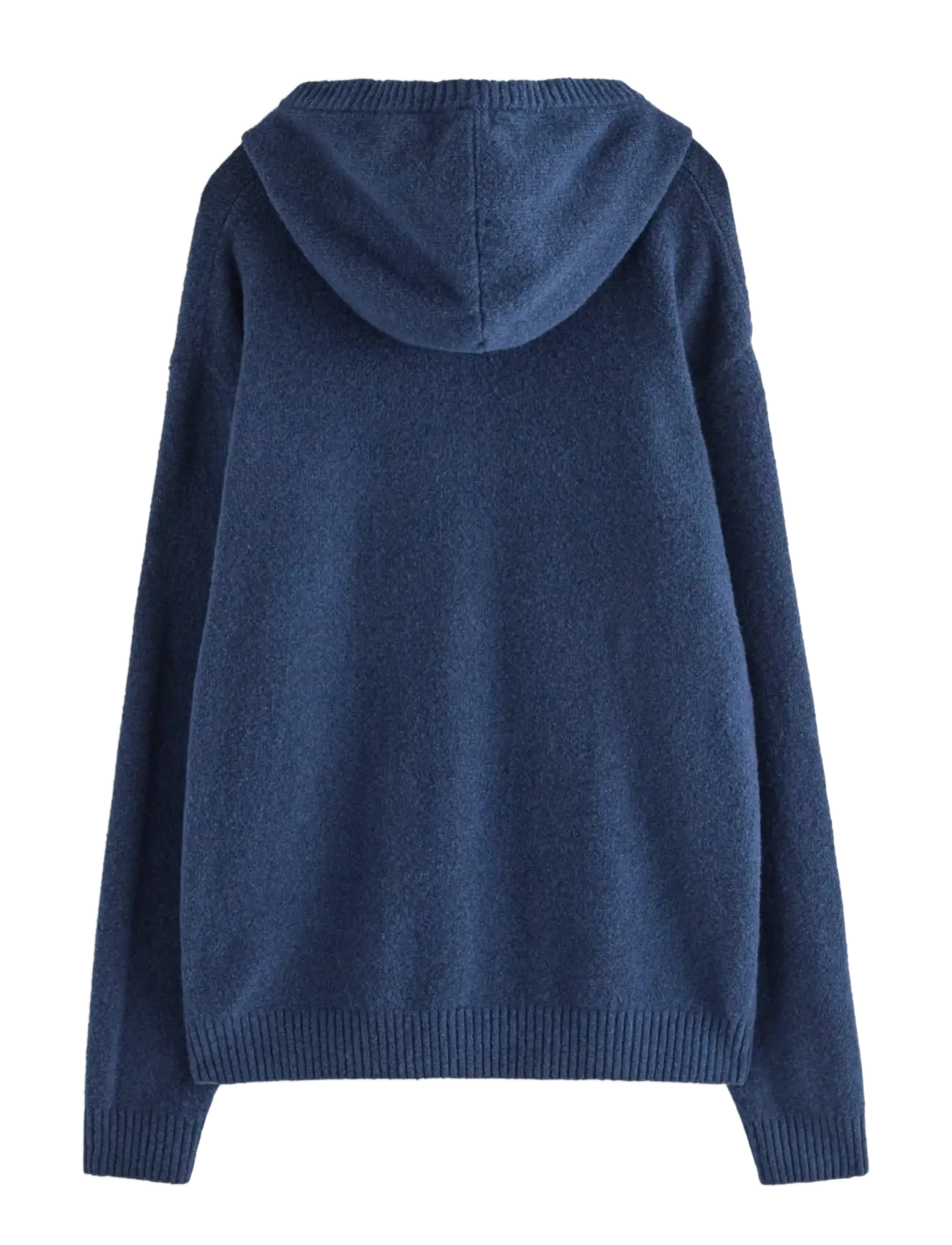 Lindex - Sweatshirt zip hood knitted - kapuzenpullover - dark blue melange - 2
