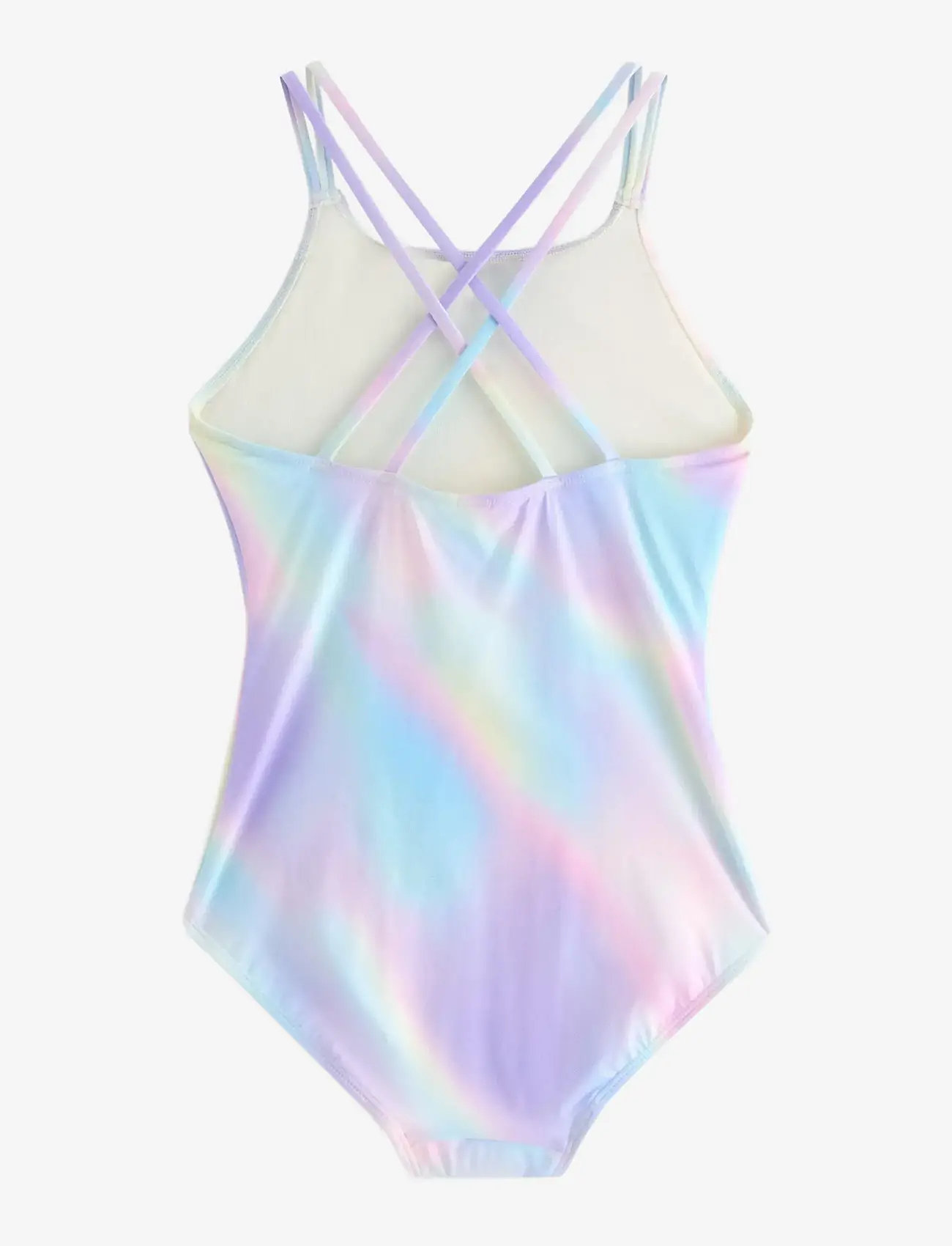 Lindex - Swimsuit rainbow rib - badeanzüge - light lilac - 1
