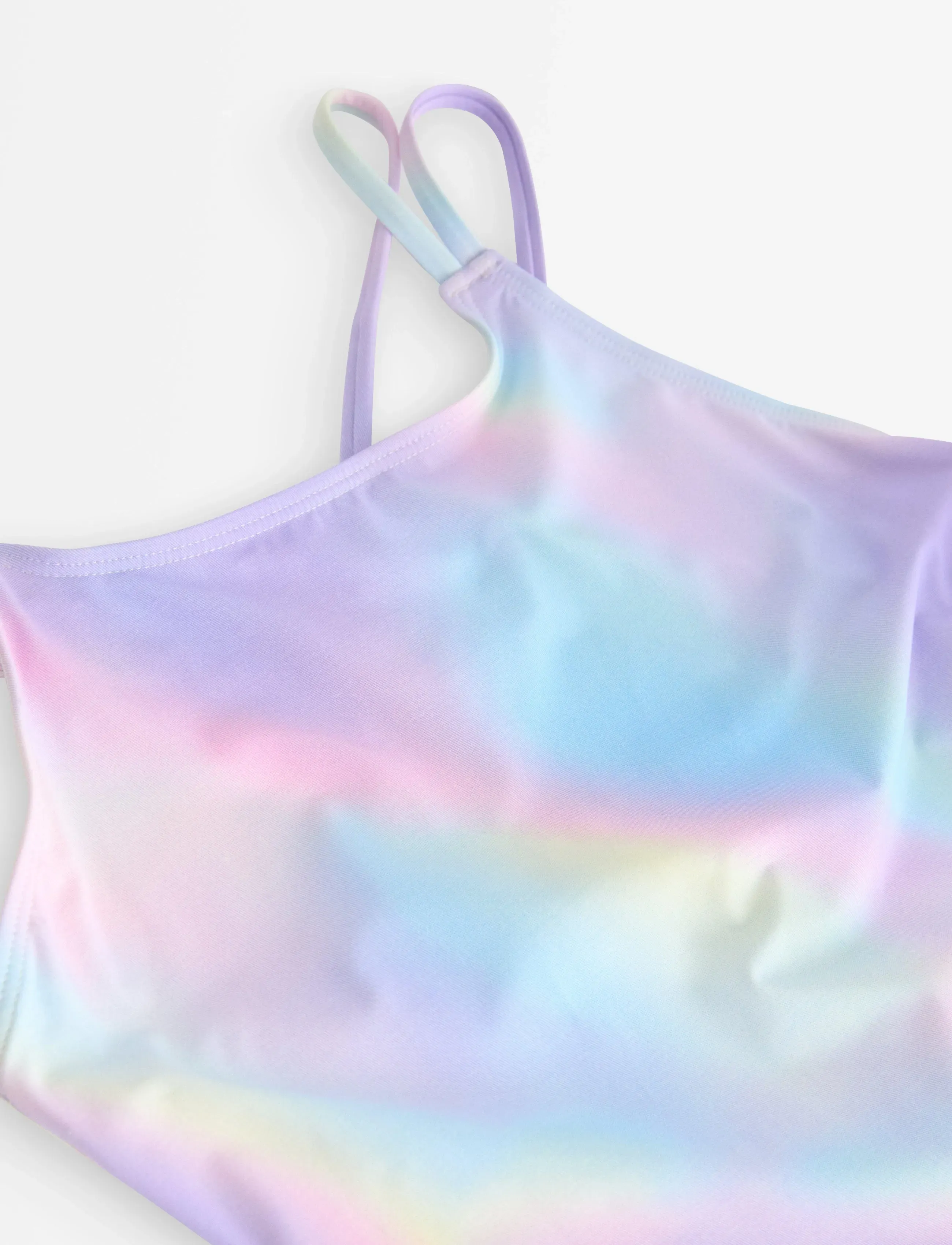 Lindex - Swimsuit rainbow rib - ujumistrikood - light lilac - 2
