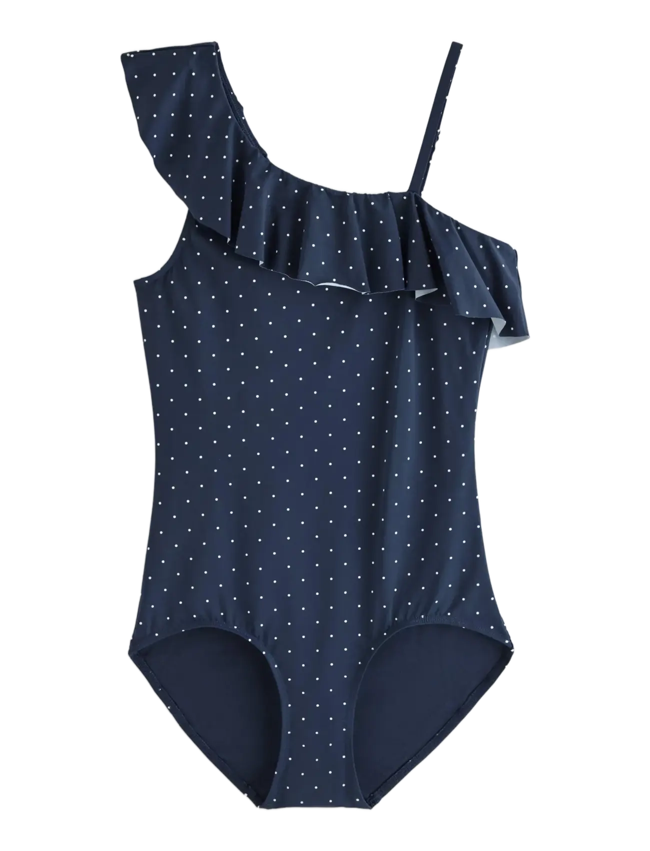 Lindex Swimsuit with flounce - Badekleidung - NAVY / navy