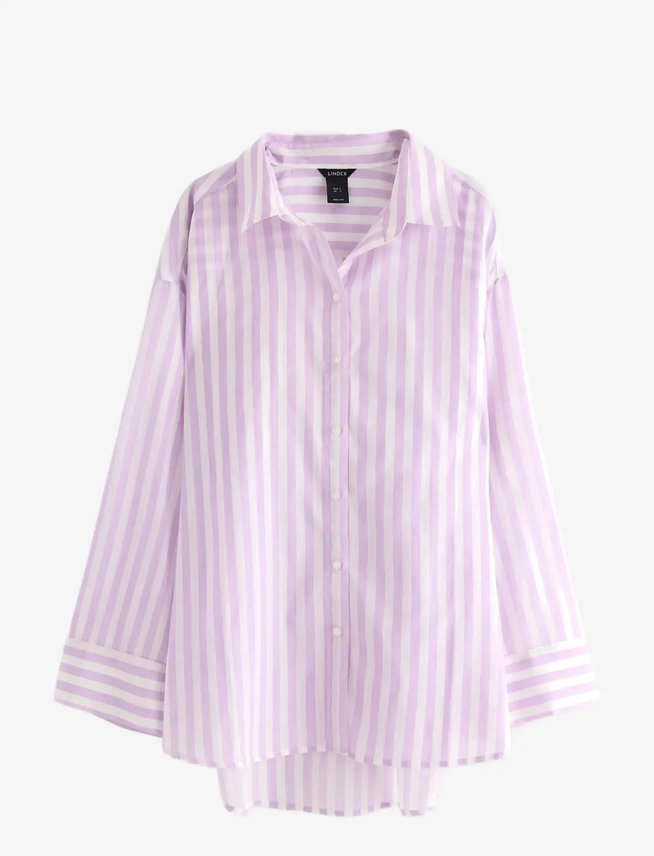 Lindex - Shirt - long-sleeved shirts - light lilac - 1