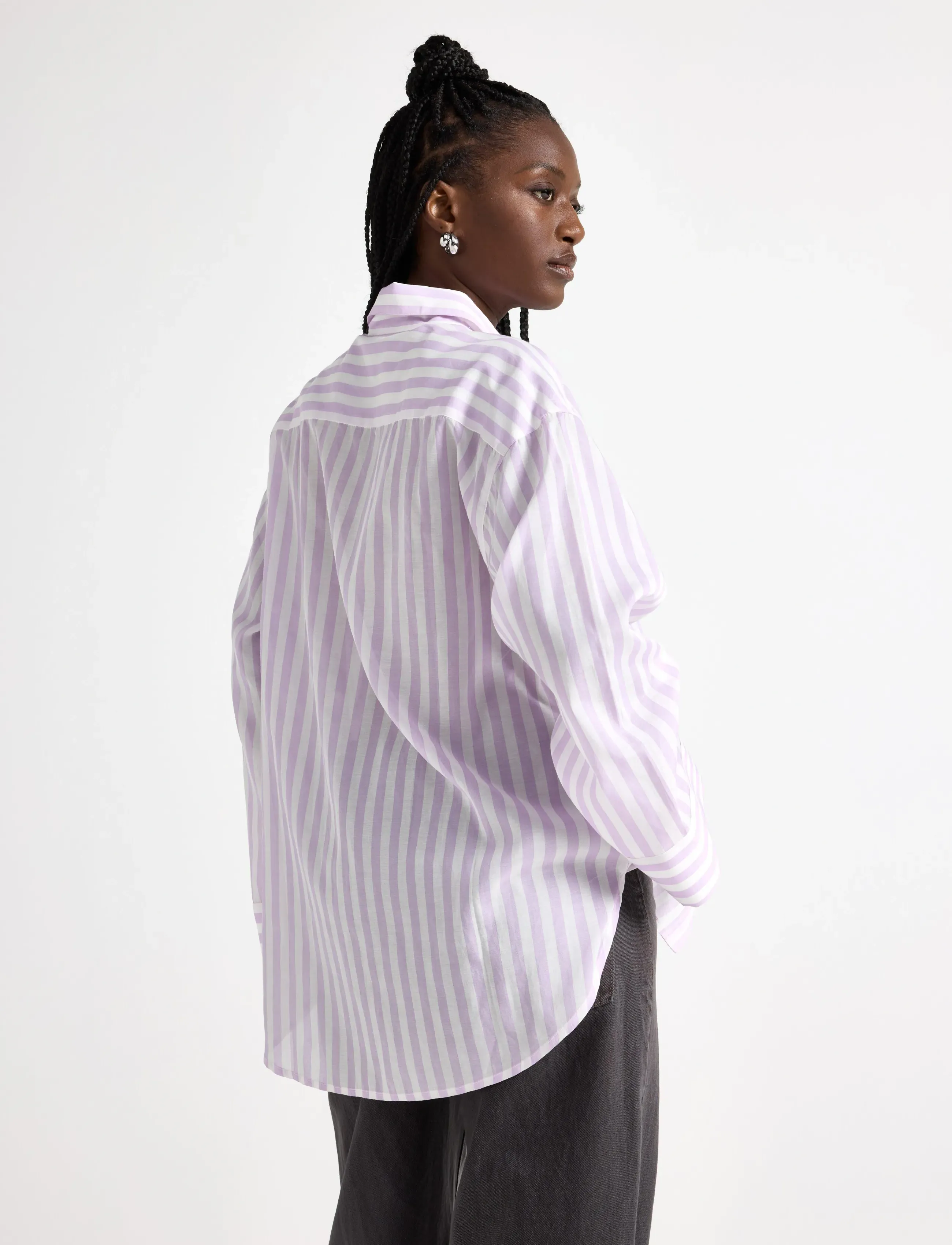 Lindex - Shirt - långärmade skjortor - light lilac - 3