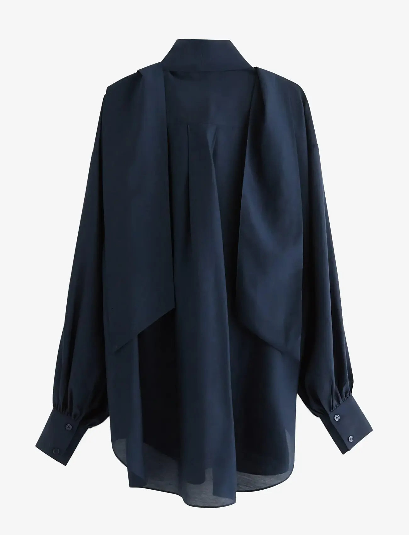 Lindex - Blouse Frida - langærmede bluser - dk blue - 1