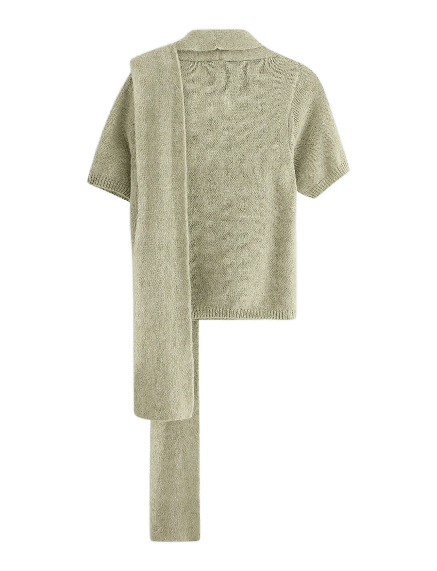 Lindex - Sweater Cindy Bow - pullover - light green - 2