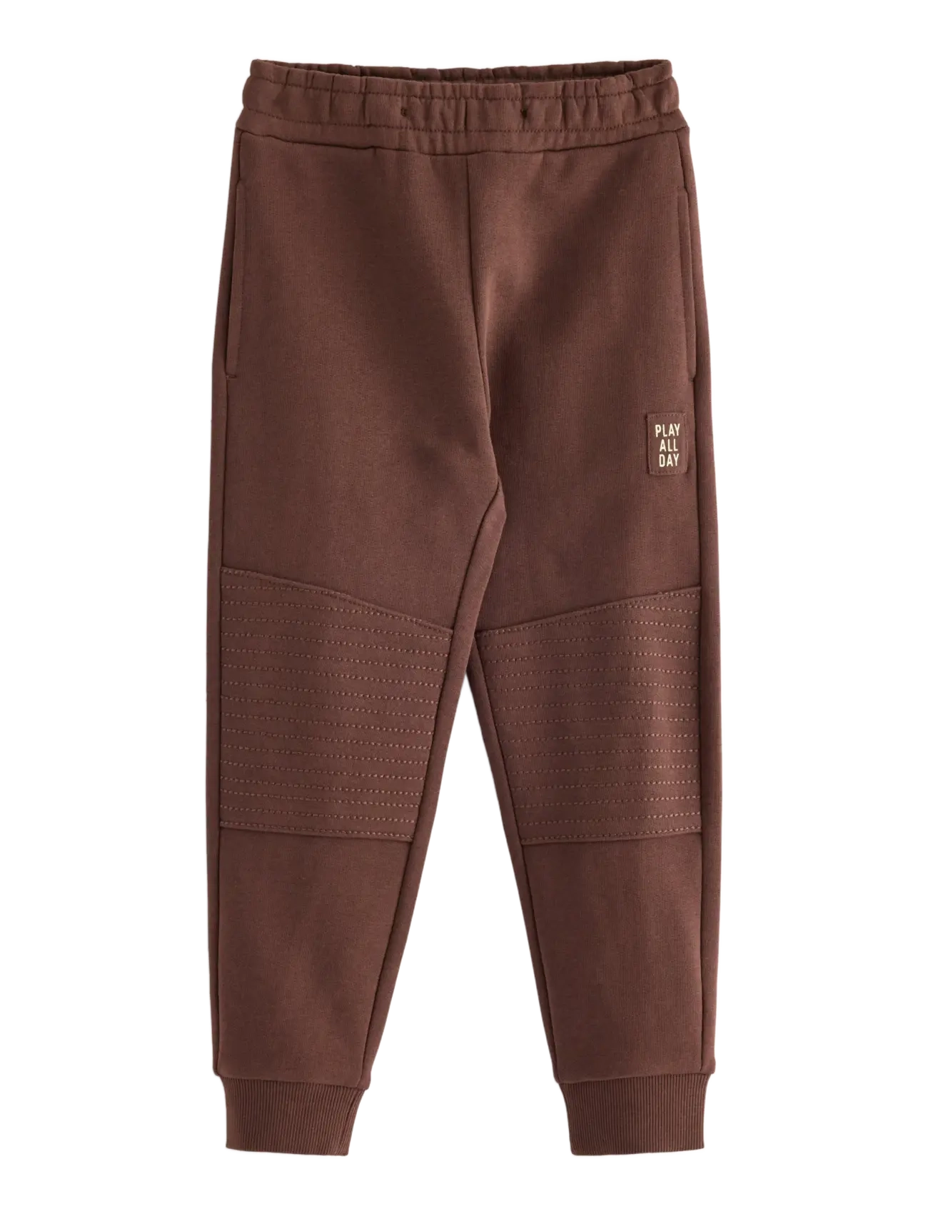 Lindex Joggers with reinforced knees - Dressipüksid - DARK BROWN / brown