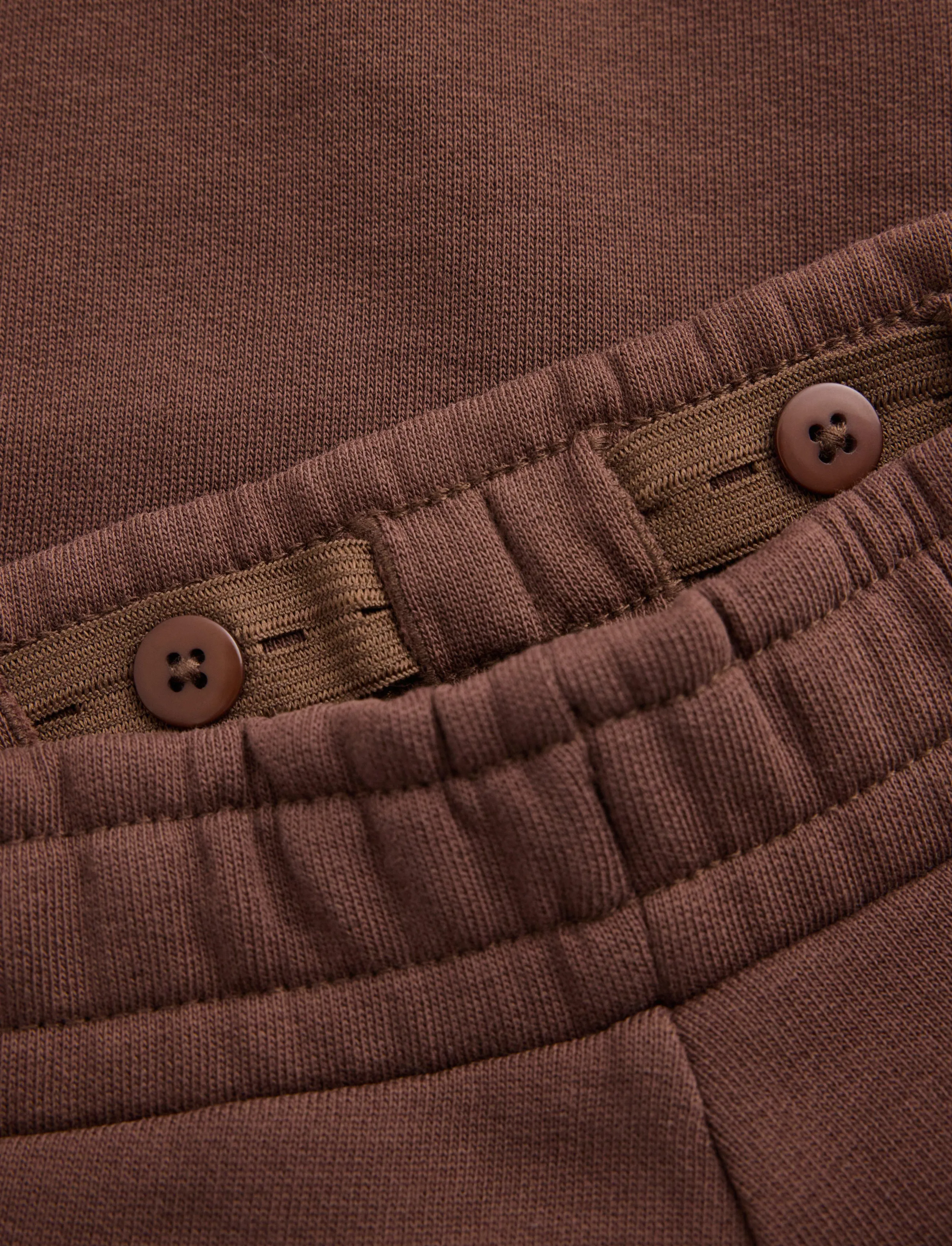 Lindex - Joggers with reinforced knees - dressipüksid - dark brown - 5