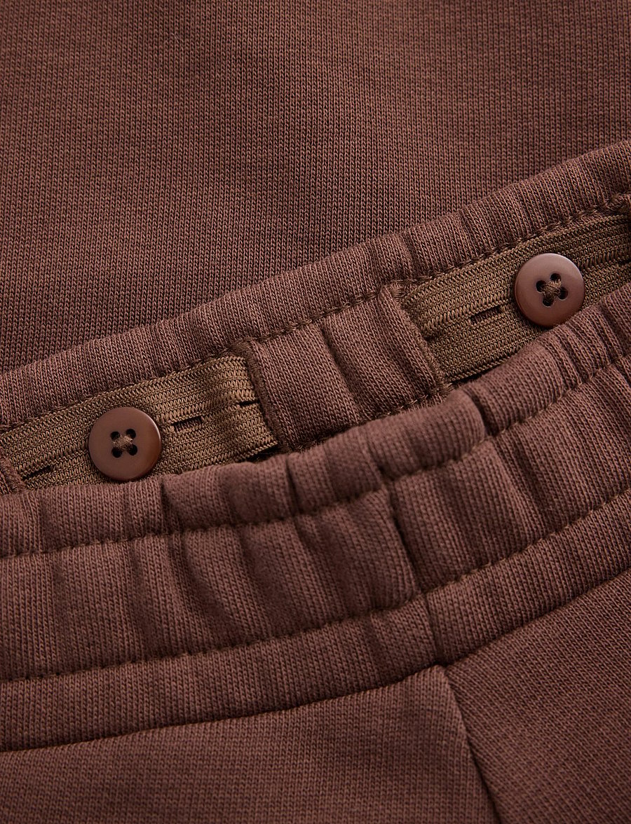 Lindex - Joggers with reinforced knees - jogginghosen - dark brown - 5