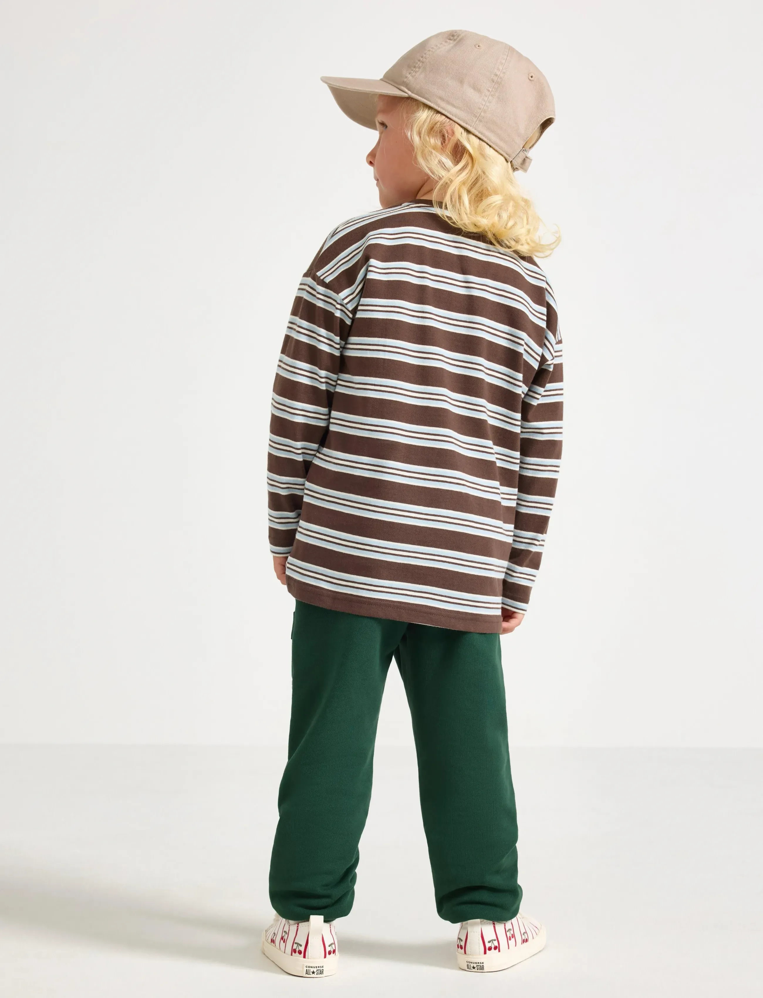 Lindex - Joggers with reinforced knees - dressipüksid - dark dusty green - 3