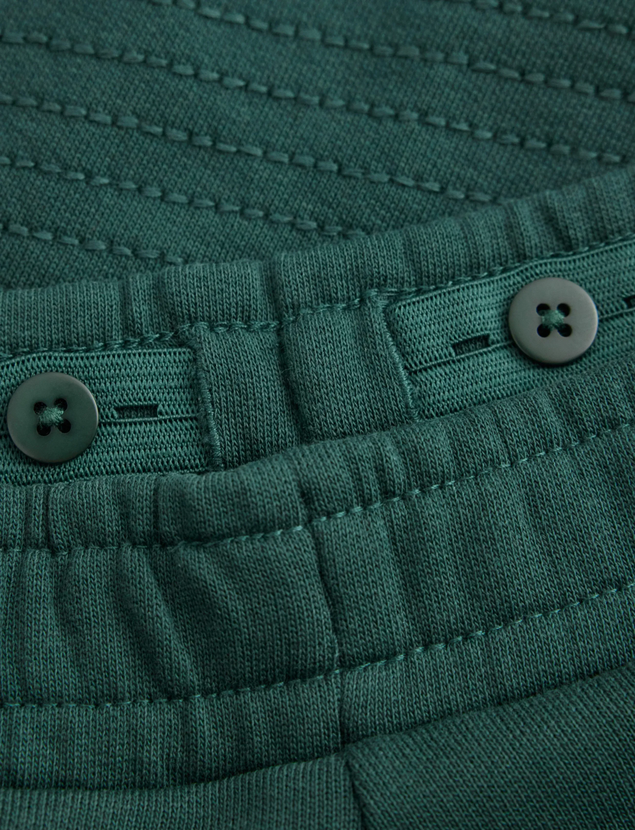 Lindex - Joggers with reinforced knees - dressipüksid - dark dusty green - 5