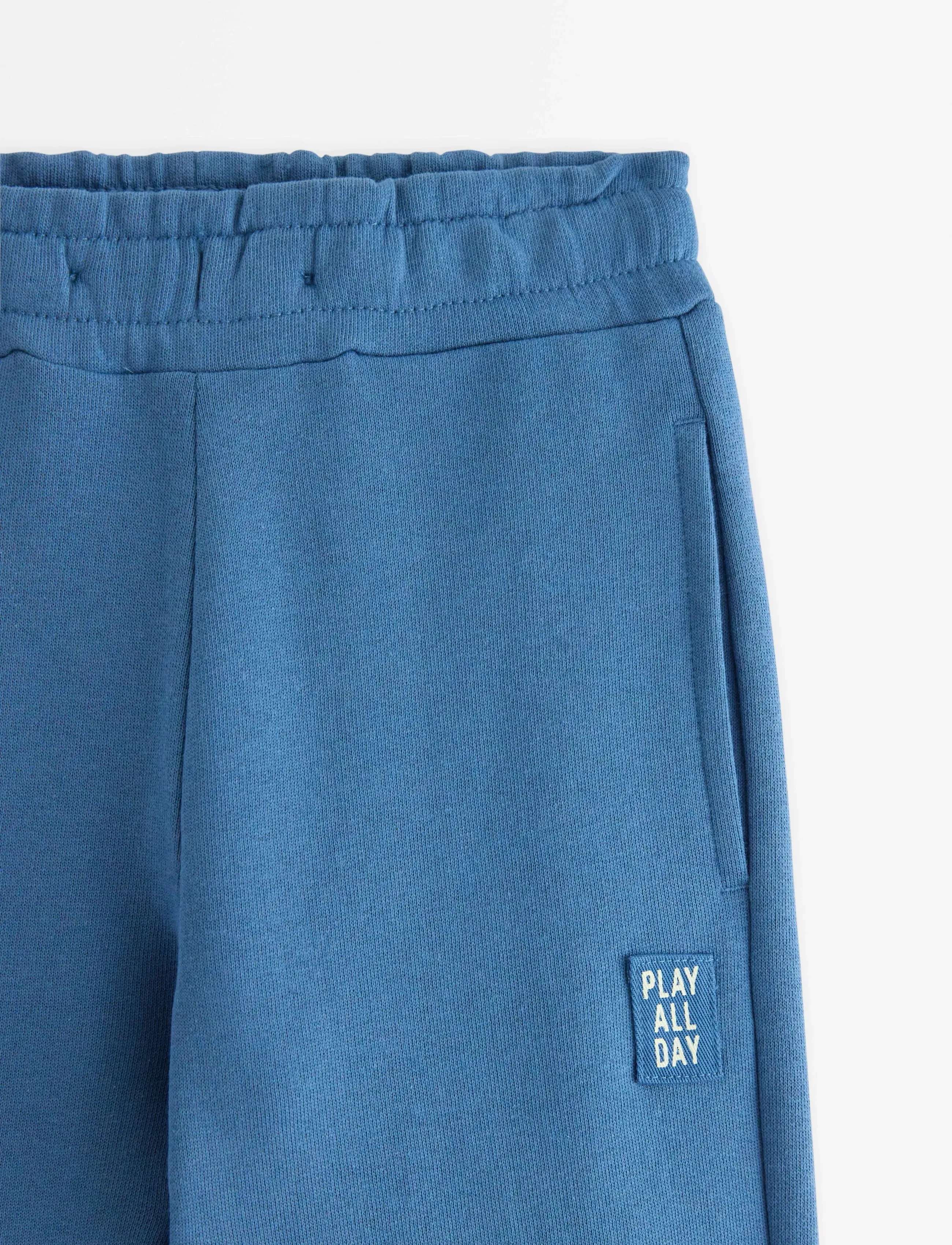 Lindex - Joggers with reinforced knees - mjukisbyxor - light dusty blue - 5
