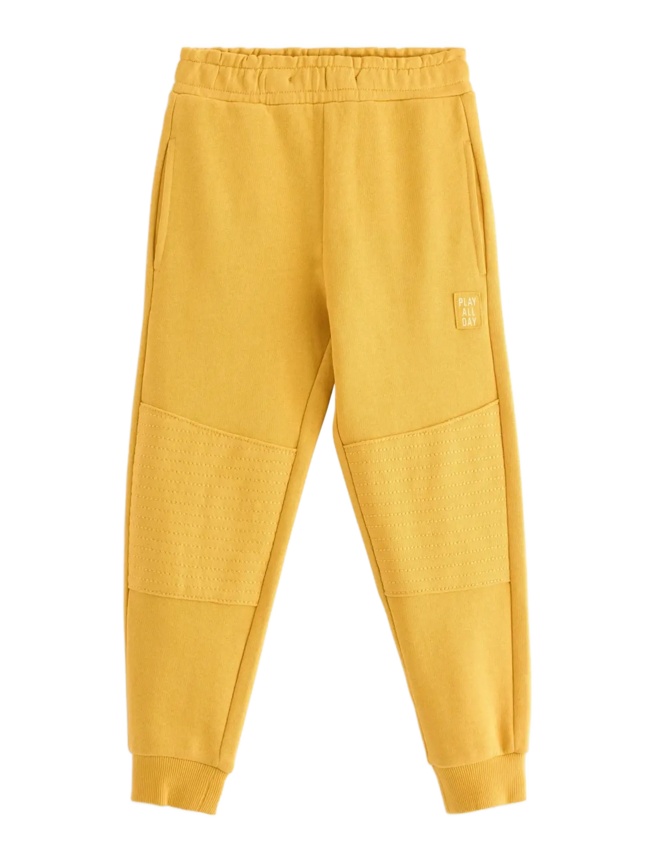 Joggers with reinforced knees - LIGHT DUSTY YELLOW