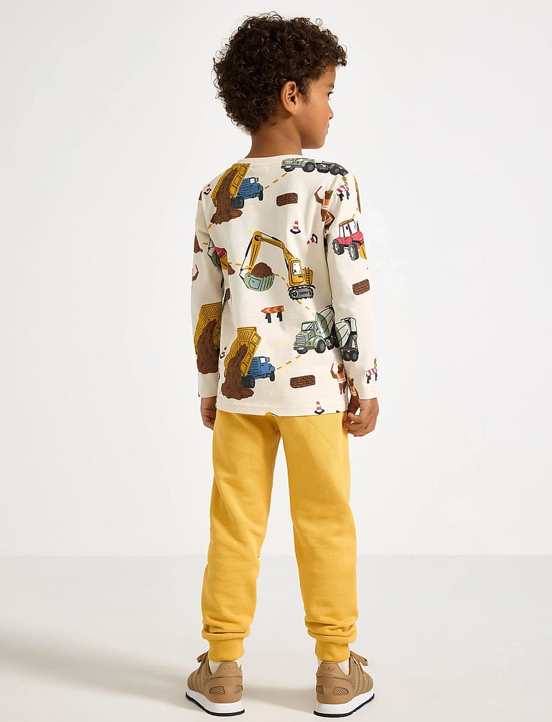 Lindex - Joggers with reinforced knees - sweatpants - light dusty yellow - 3