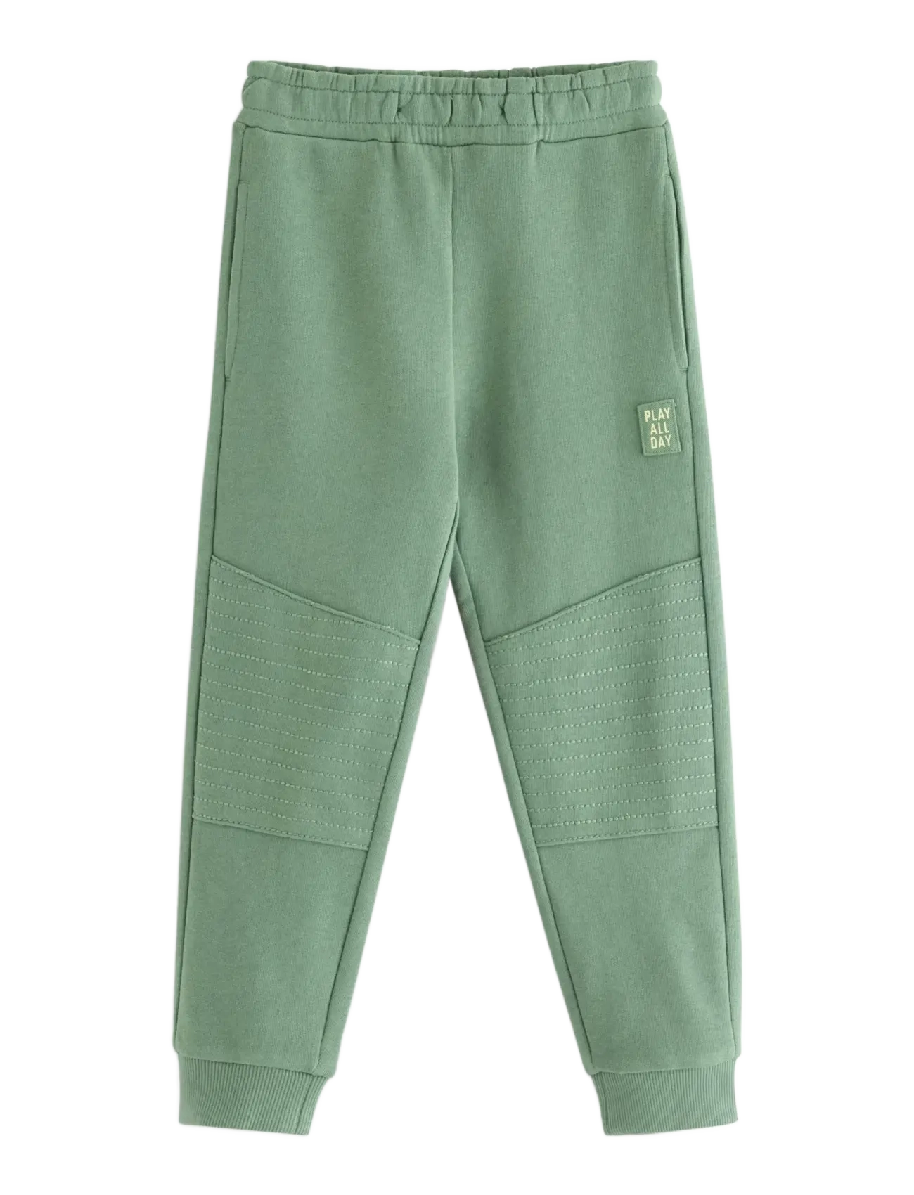Lindex Joggers with reinforced knees - Jogginghosen - LIGHT KHAKI / green