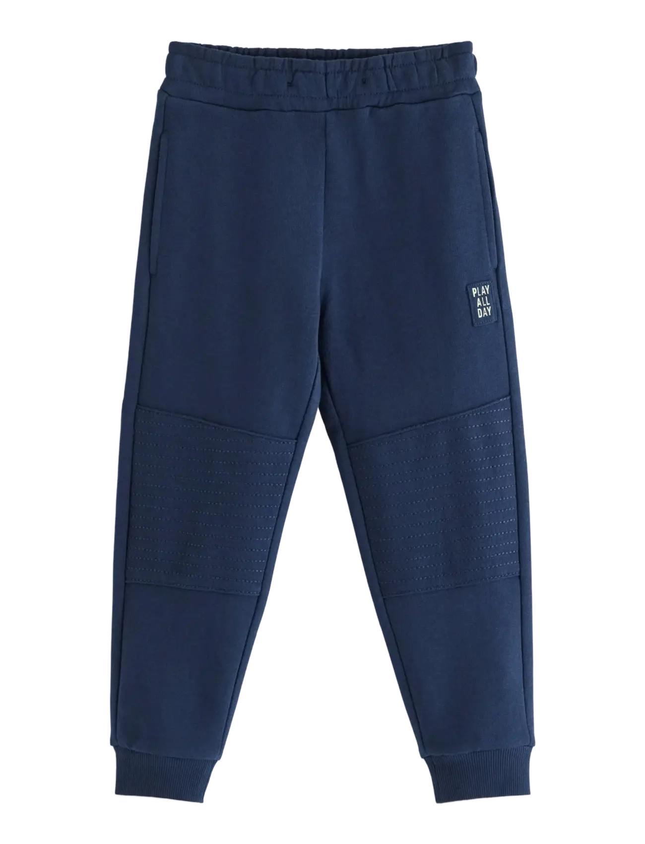 Joggers with reinforced knees - NAVY