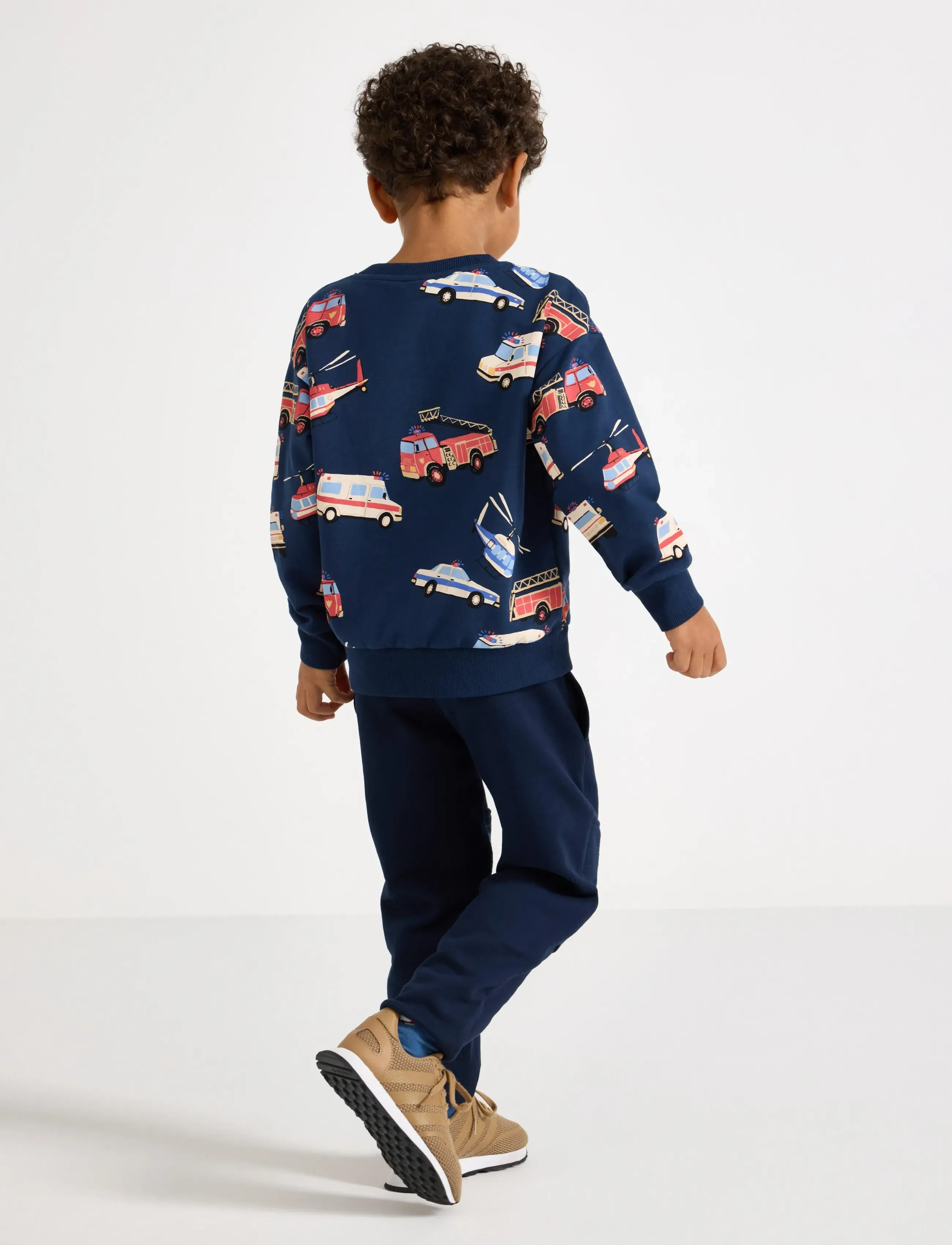 Lindex - Joggers with reinforced knees - sweatpants - navy - 3