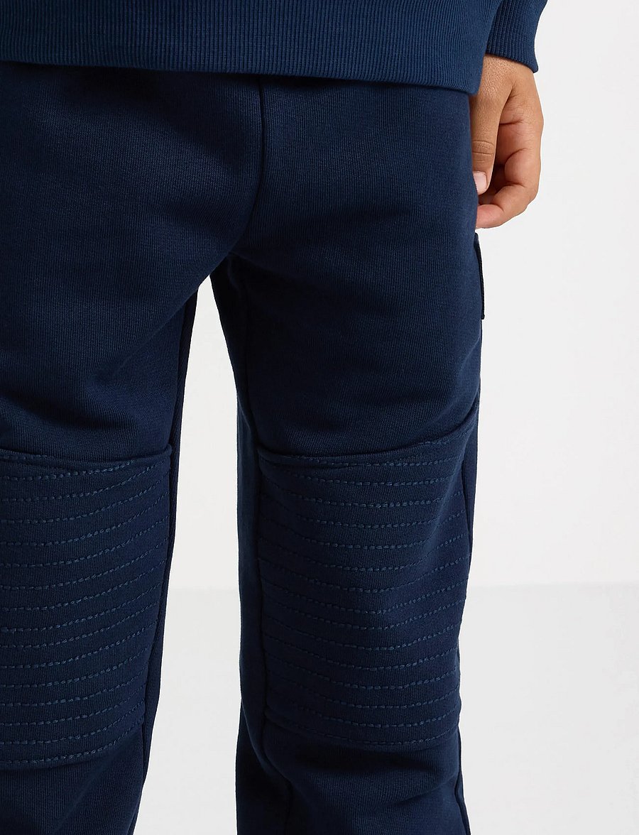 Lindex - Joggers with reinforced knees - jogginghosen - navy - 4