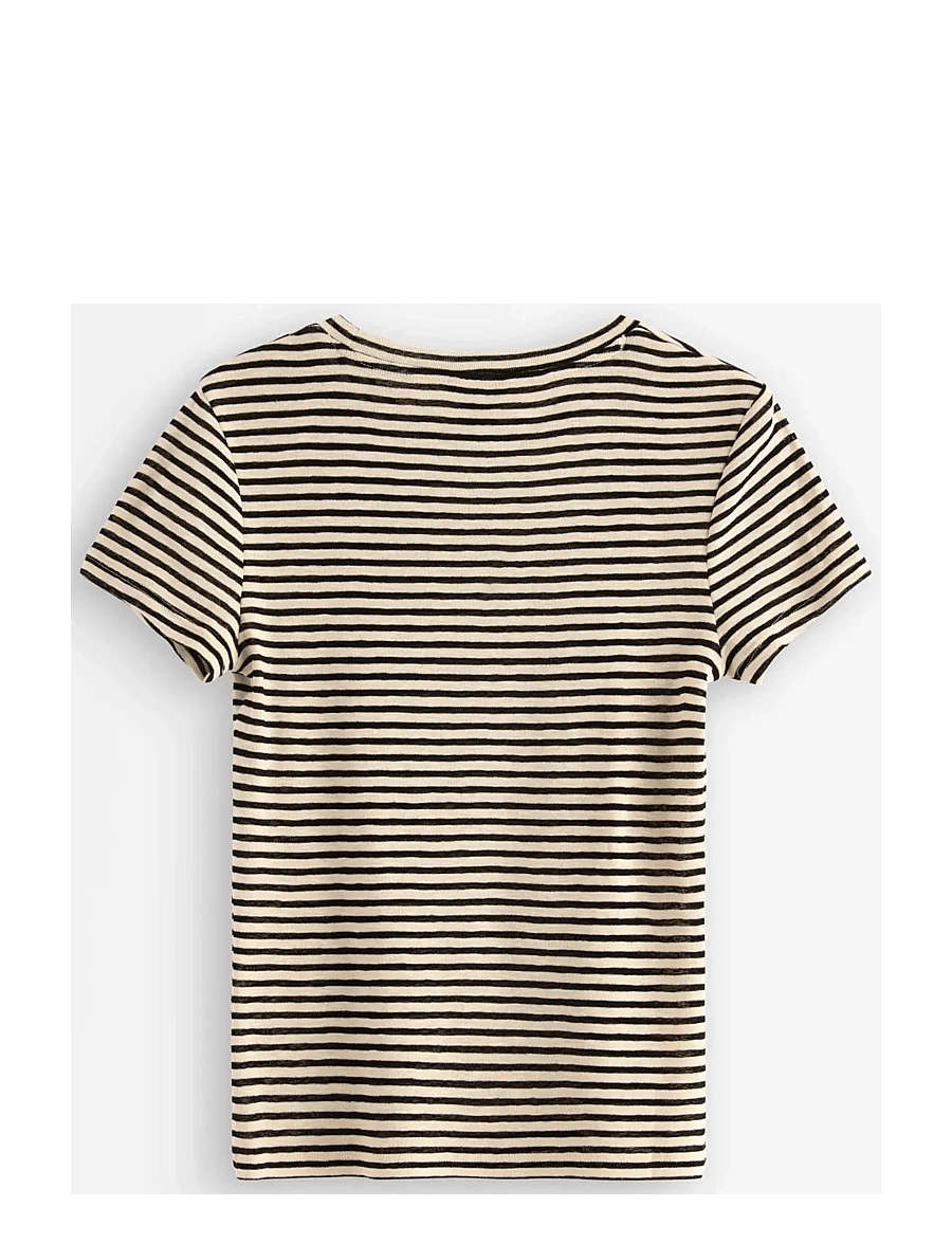 Lindex - Top Bella shortsleeve - t-shirts - light dusty beige - 2