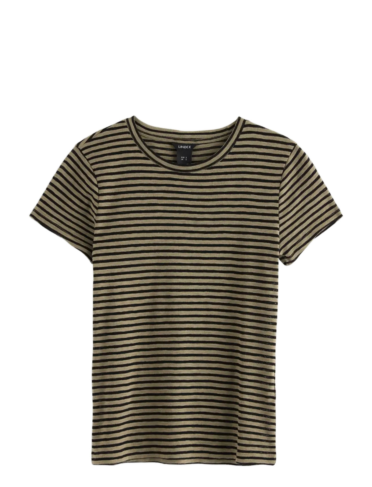 LINDEX Oberteil Bella Shortsleeve Schwarz - S - Damen