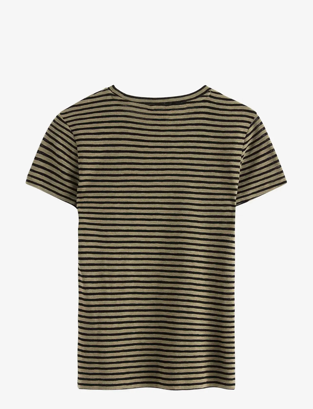 Lindex - Top Bella shortsleeve - t-shirts - light khaki - 2