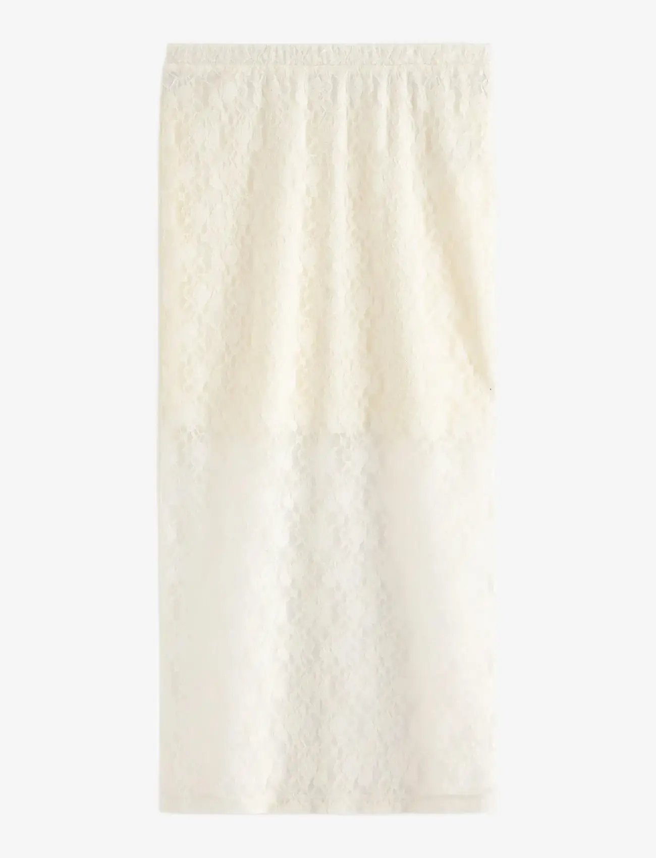 Lindex - Skirt in lace - jupes midi - off white - 1