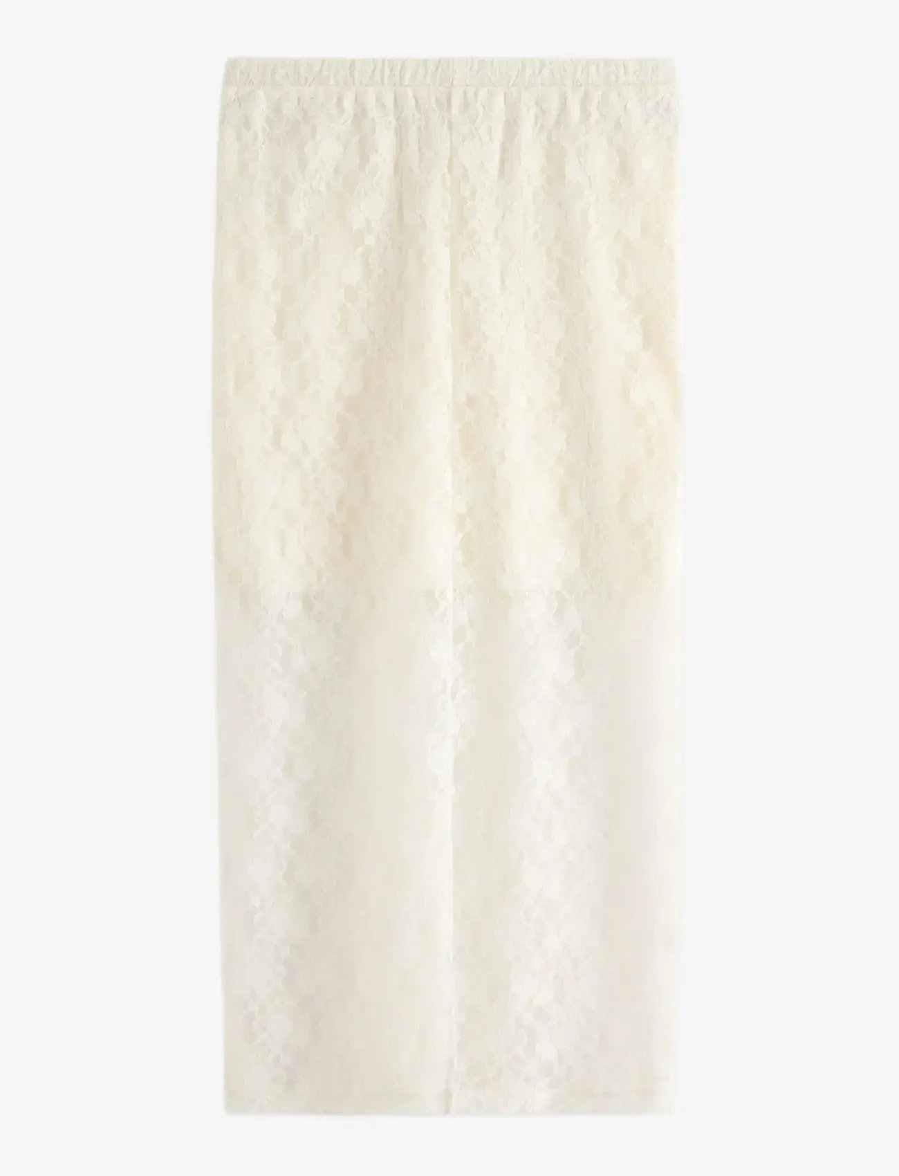 Lindex - Skirt in lace - jupes midi - off white - 2