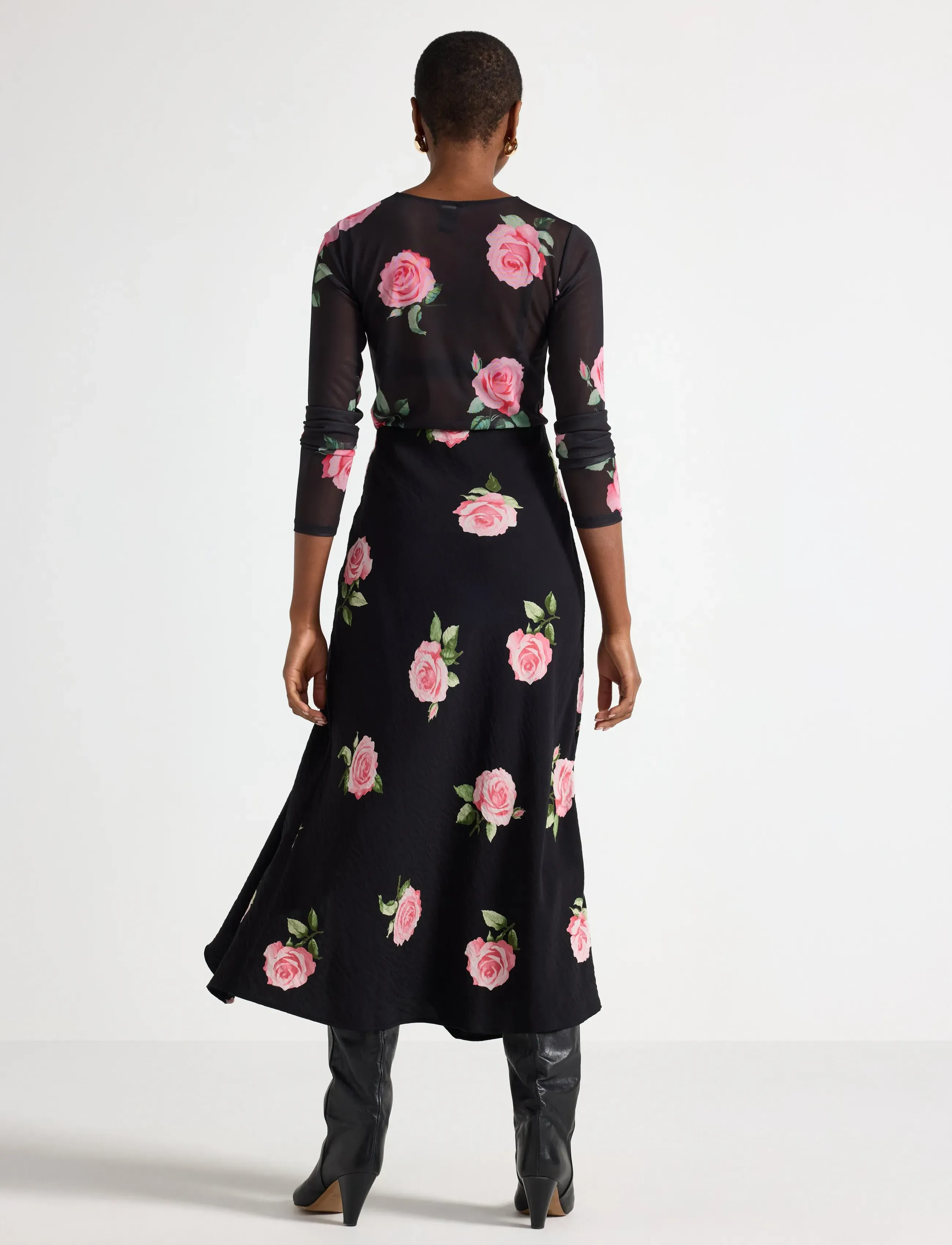 Lindex - Skirt Melissa - madalaimad hinnad - black - 3