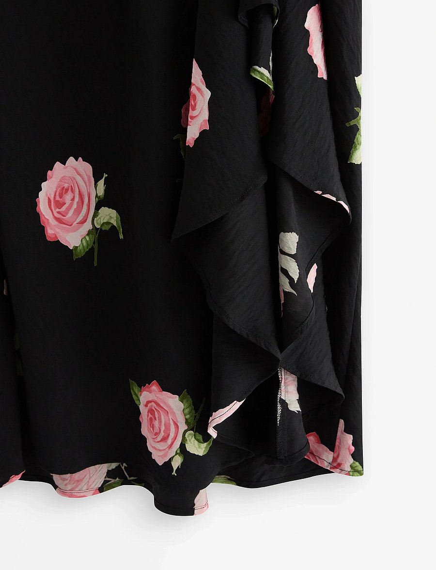 Lindex - Skirt Melissa - maxi nederdele - black - 5