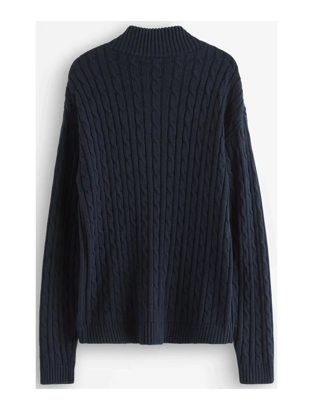 Lindex - Cable-knit jumper - trøjer - dark navy - 2