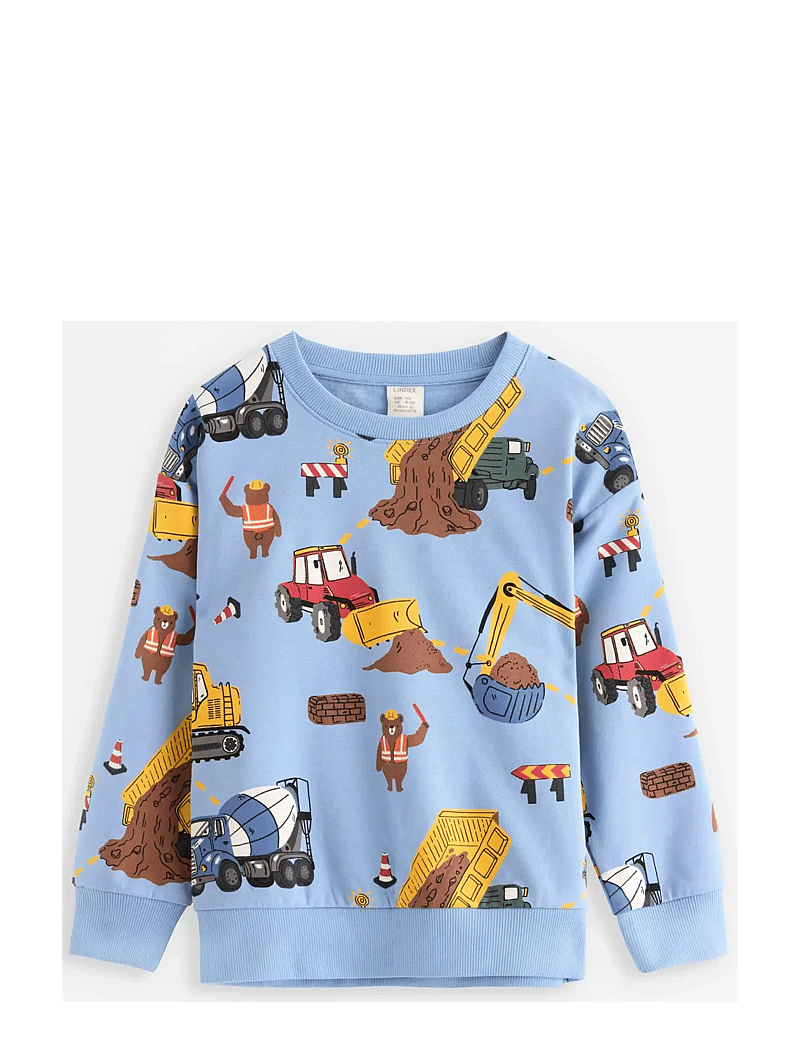 Lindex - SB Sweatshirt construction tru - dressipluusid - blue - 1