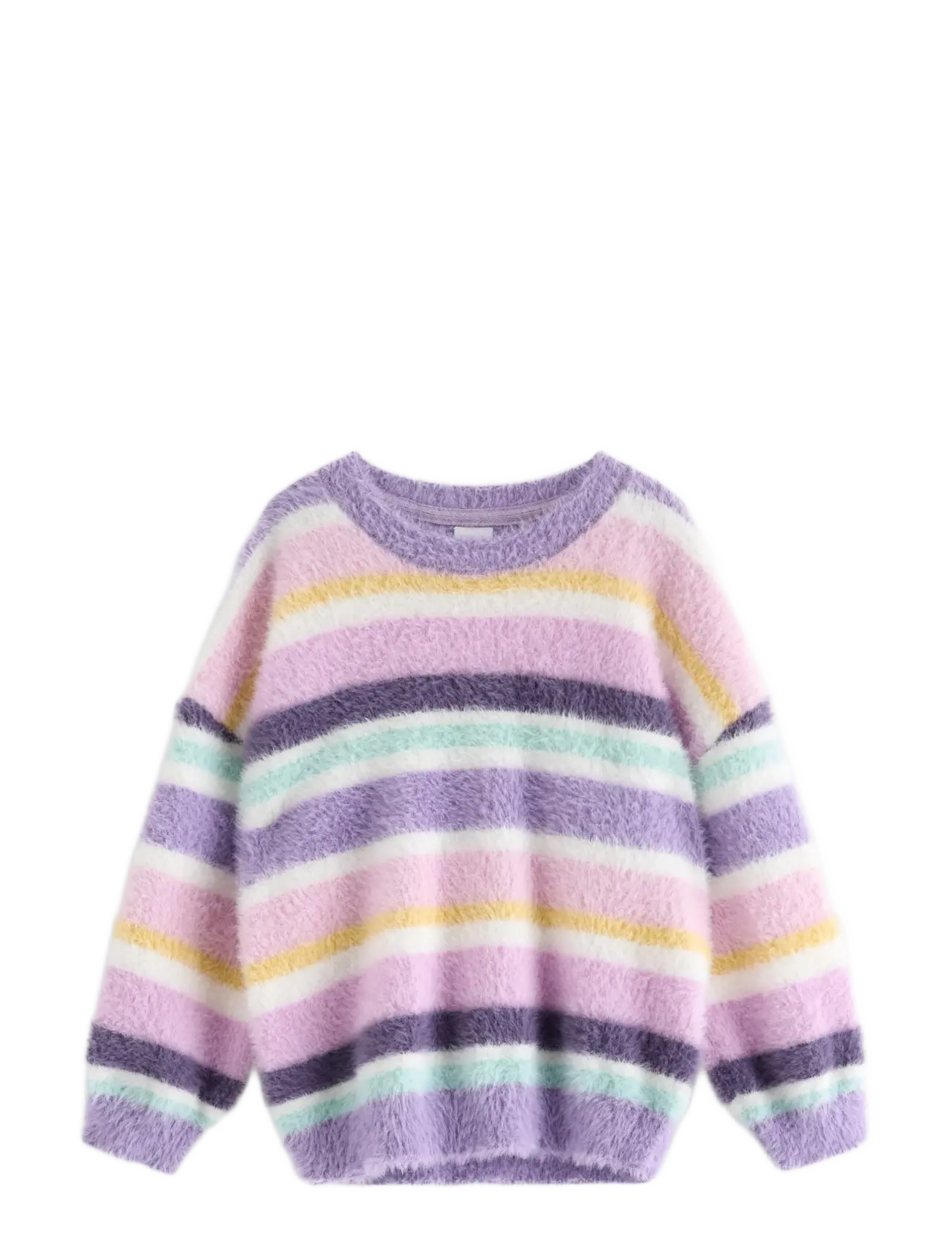 Lindex Jumper in feather yarn - Jumpers - LILAC / purple