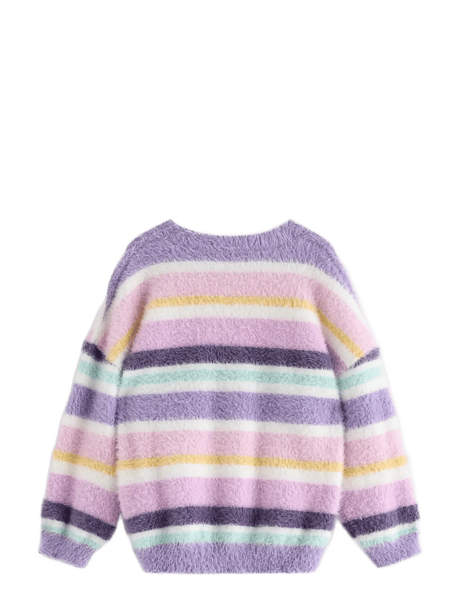 Lindex - Jumper in feather yarn - džemprid - lilac - 1