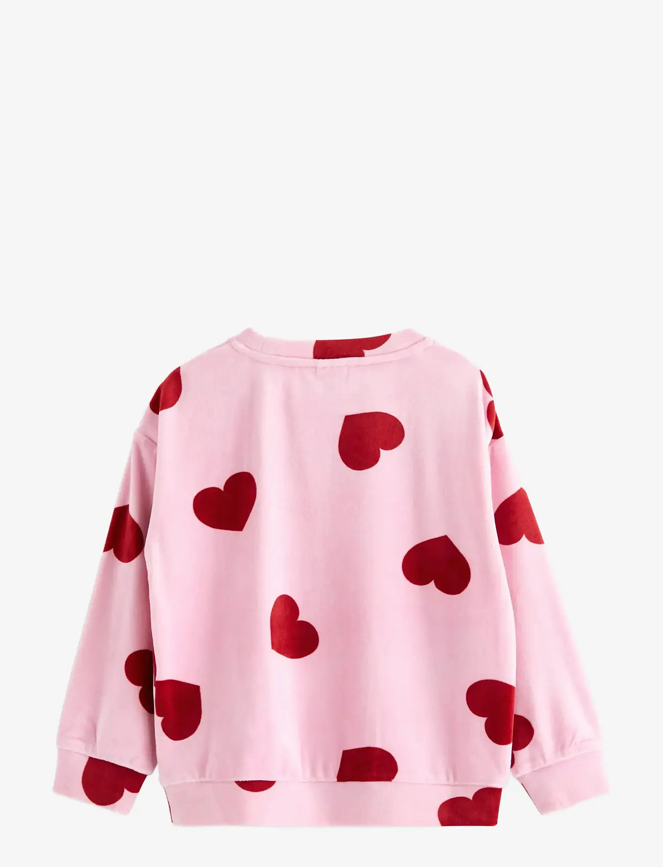 Lindex - Långärmad tröja i velour - light pink - 2