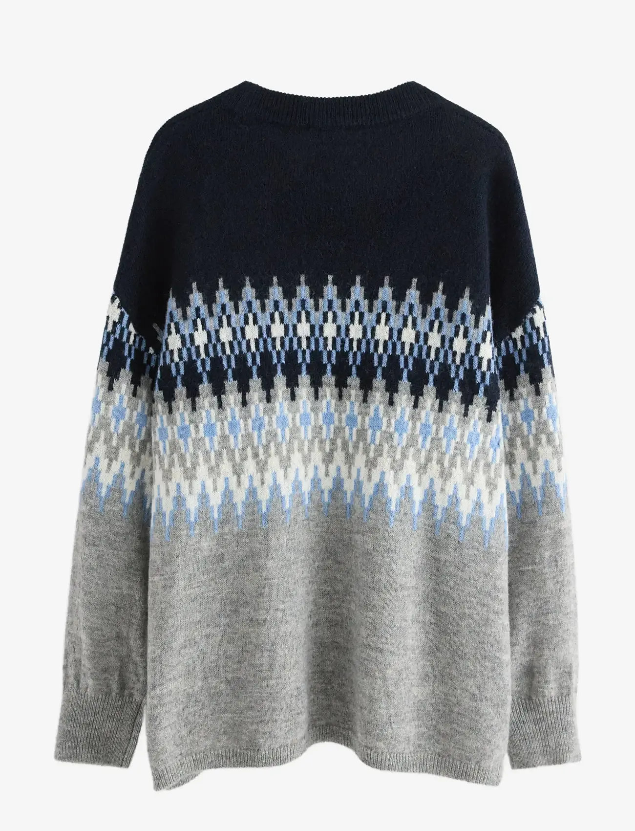 Lindex - Stickad tröja - jumpers - grey melange - 2