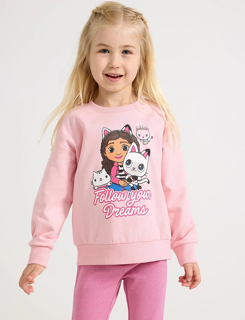 Lindex - Sweatshirt Gabbys dollhouse - dressipluusid - light pink - 0