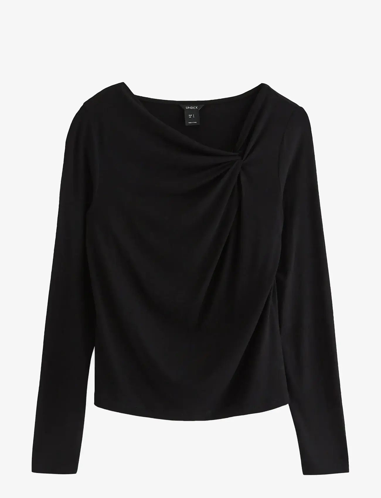 Lindex - Top Simona - langærmede toppe - black - 1