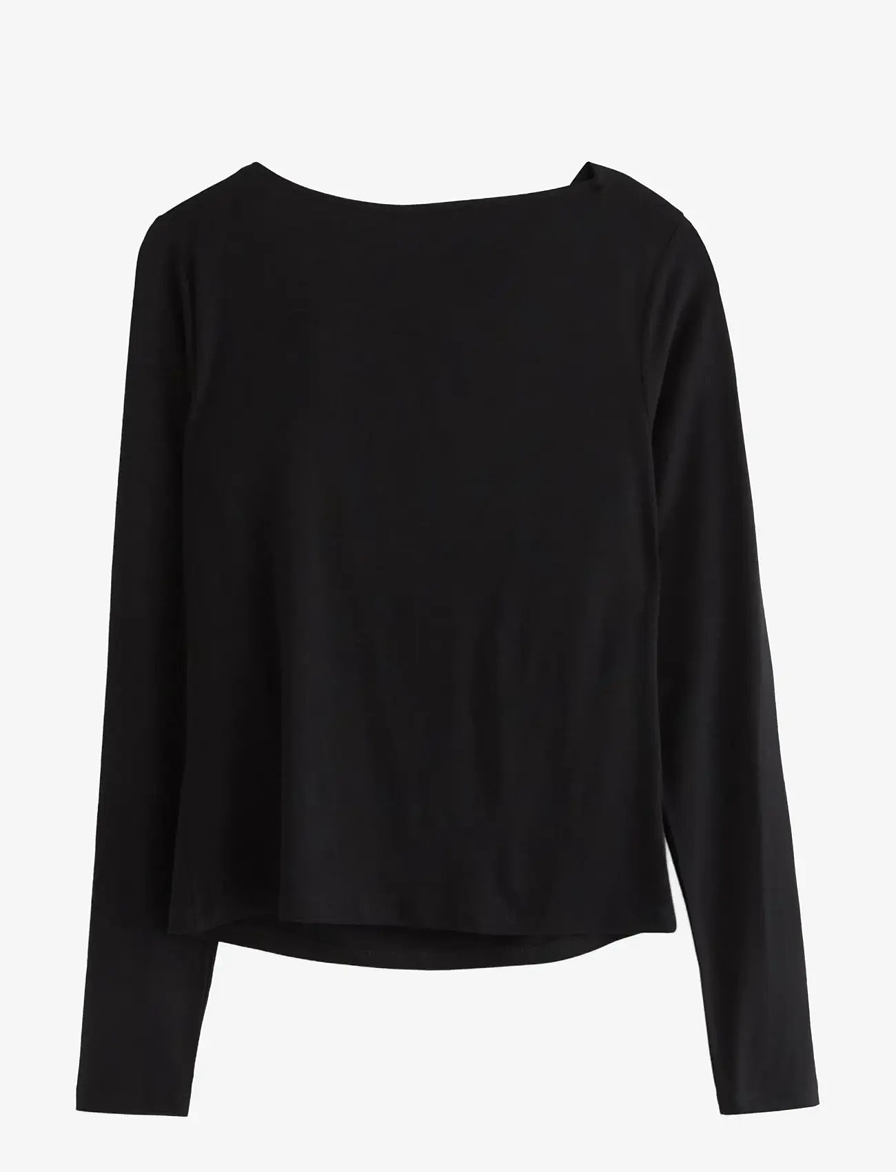 Lindex - Top Simona - langærmede toppe - black - 2