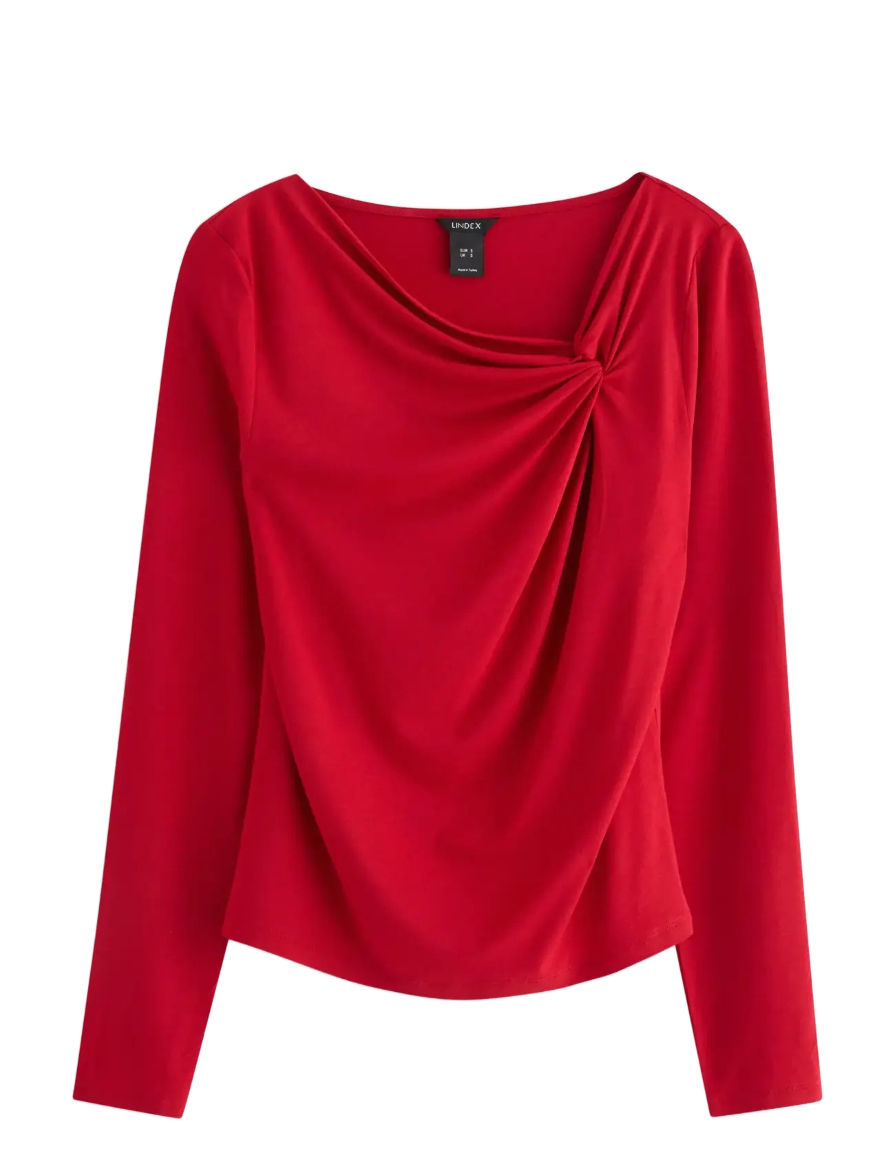 Lindex Top Simona - Kläder - DARK RED / red