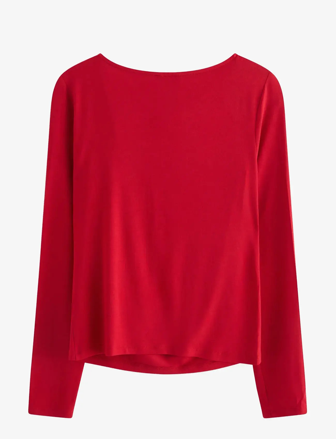 Lindex - Top Simona - madalaimad hinnad - dark red - 2