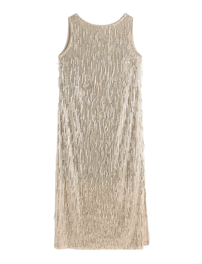 Lindex - Dress Carol - pailletkjoler - silver - 1