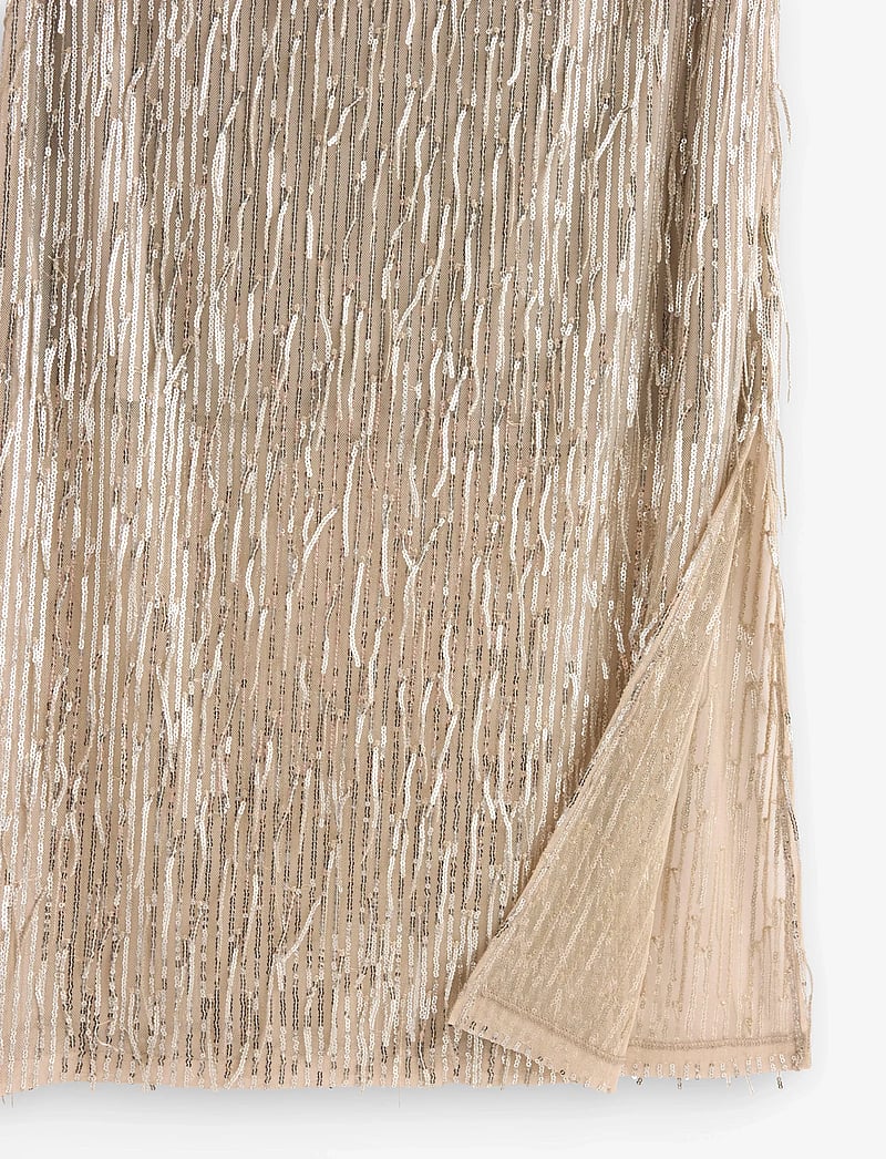 Lindex - Dress Carol - pailletkjoler - silver - 5