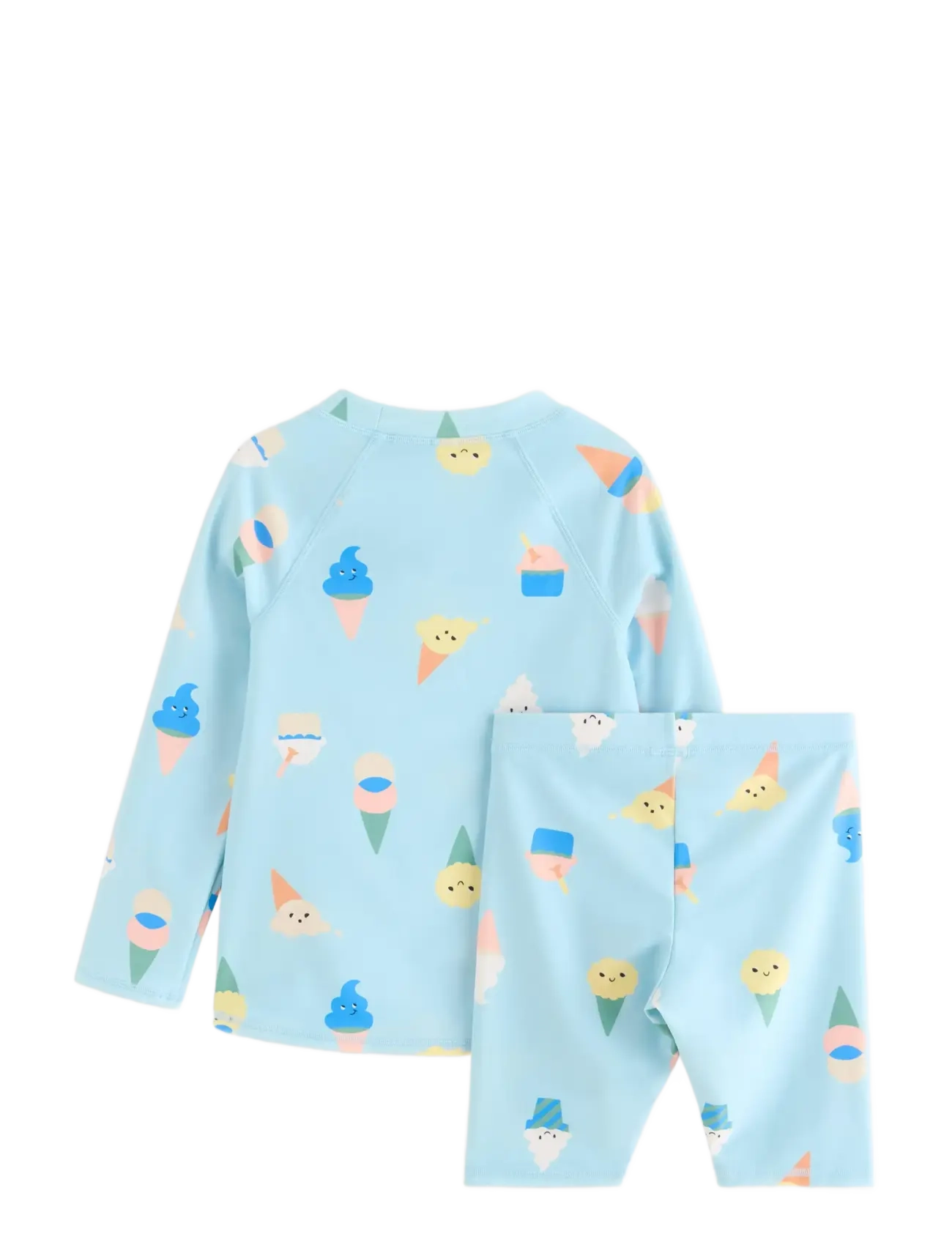 Lindex - Swimwear set with uv protection - uv clothing - light blue - 2